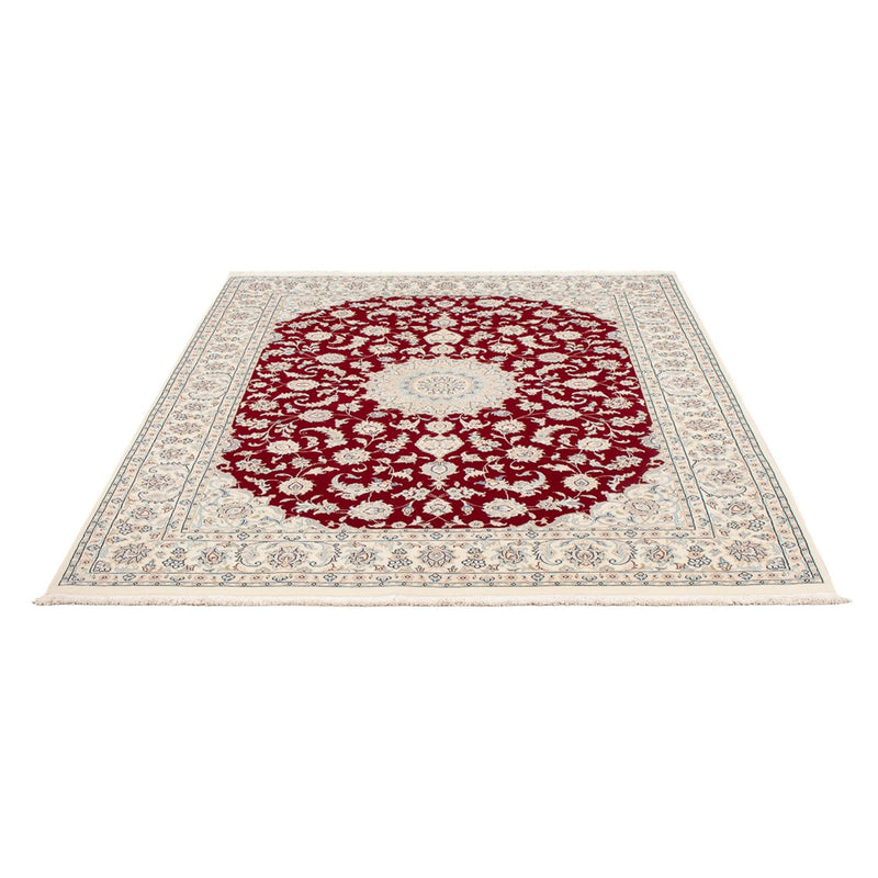Perserteppich - Nain - Premium - 202 x 150 cm - rot