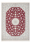 Nain - 6La Tappeto 150x200cm - Tappeto persiano - rosso - Rettangolo / Rosso / 150 x 200 cm Rettangolo