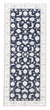 Tapis de Nain - 9La Tapis 82x194cm - Tapis persan - bleu foncé - Tapis de couloir / Bleu foncé / 82 x 194 cm Tapis de couloir