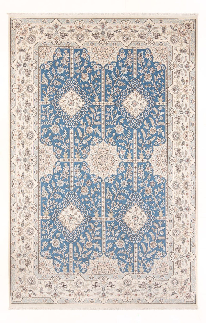 Perserteppich - Nain - Premium - 298 x 200 cm - hellblau