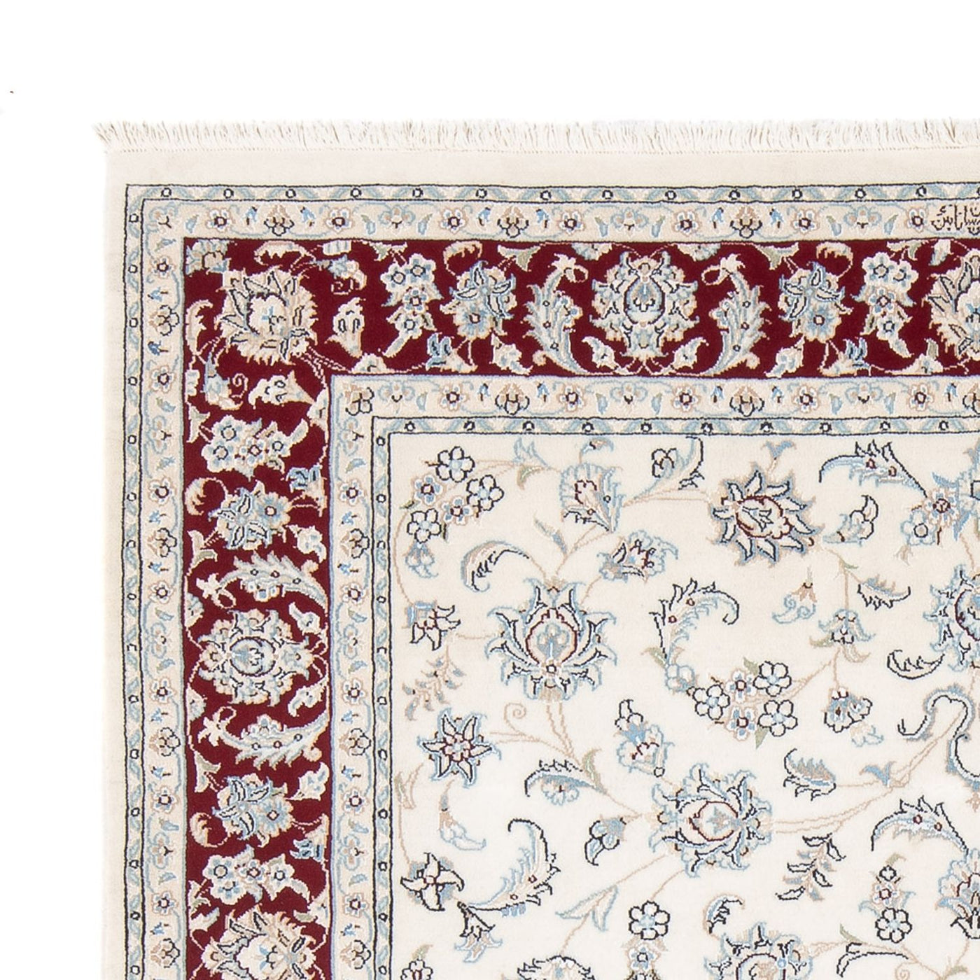 Tapis de Nain - 6 lignes Tapis 198x150cm - Tapis persan