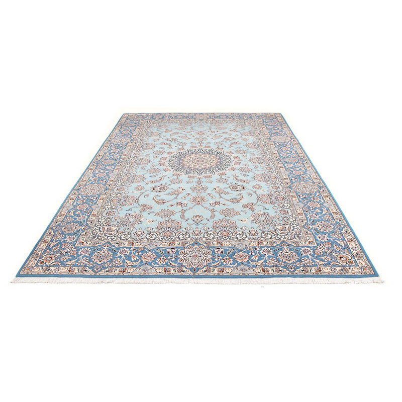 Perserteppich - Nain - Premium - 308 x 200 cm - hellblau