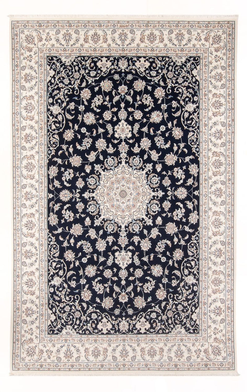 Perserteppich - Nain - Premium - 298 x 200 cm - dunkelblau