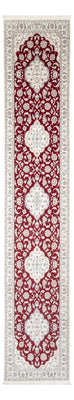 Läufer Perser - Nain - Premium - 404 x 88 cm - rot