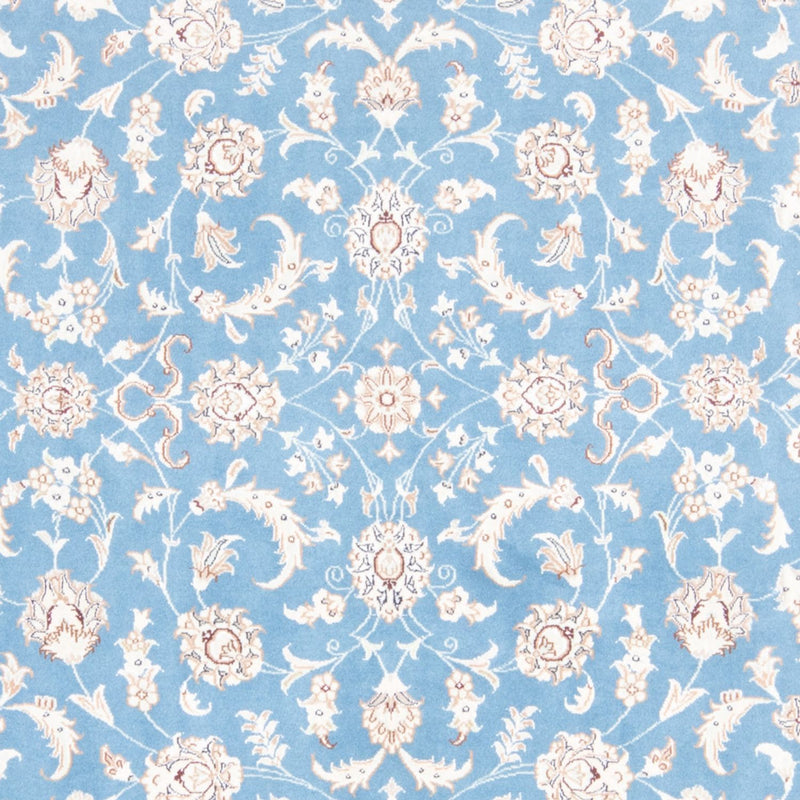 Perserteppich - Nain - Royal - 210 x 149 cm - hellblau