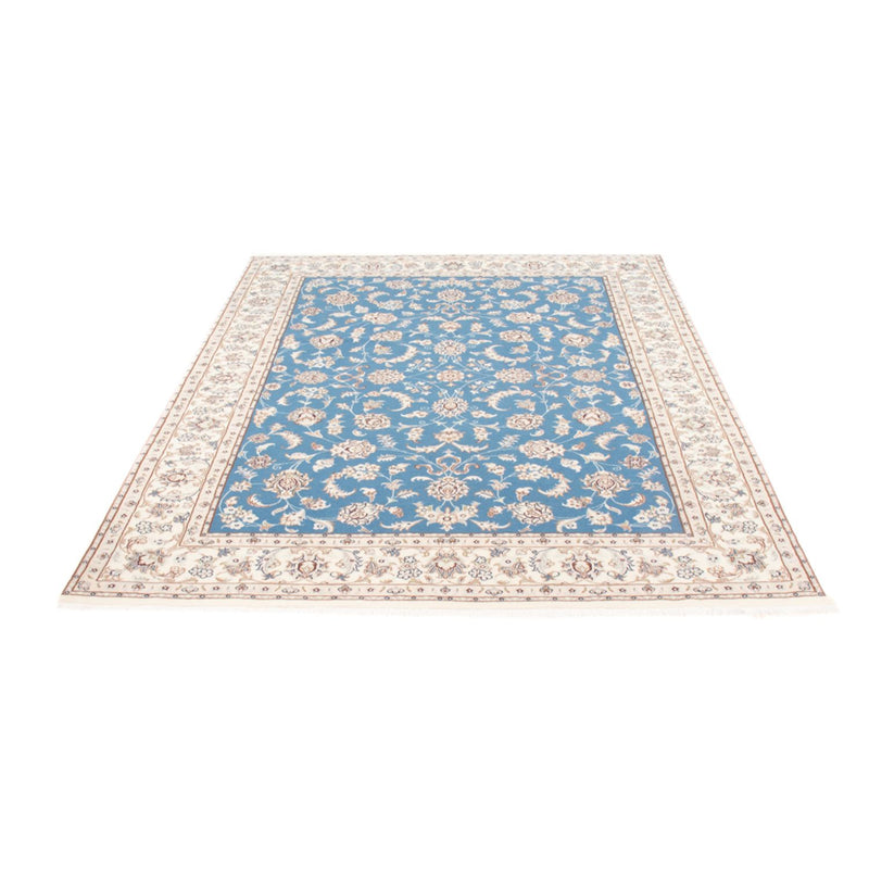 Perserteppich - Nain - Royal - 210 x 149 cm - hellblau