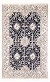Tapis de Nain - 6La Tapis 196x294cm - Tapis persan - Rectangle / Bleu foncé / 196 x 294 cm Rectangle