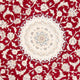 Perserteppich - Nain rund  - 200 x 200 cm - rot