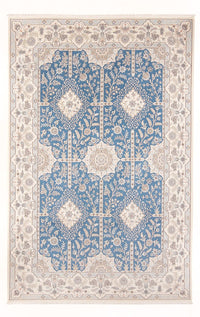 Tapis persan - Nain - Premium - 295 x 197 cm - bleu clair