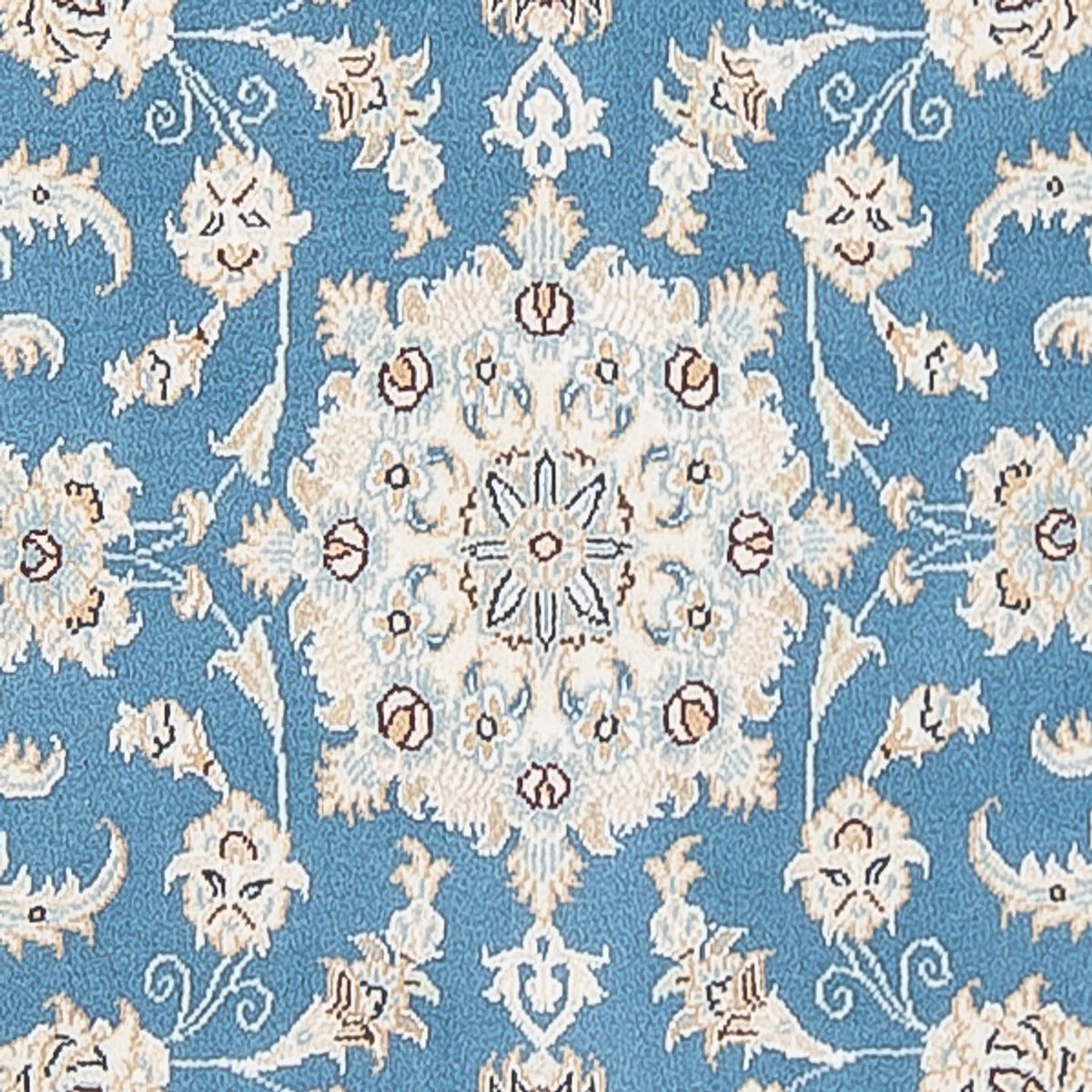 Läufer Perser - Nain - Premium - 300 x 80 cm - blau