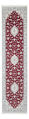 Nain - 6La Tappeto 82x298cm - Tappeto persiano - rosso - Passatoia / Rosso / 82 x 298 cm Passatoia