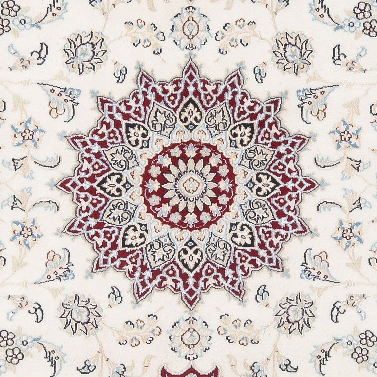 Perserteppich - Nain - Premium - 193 x 150 cm - creme