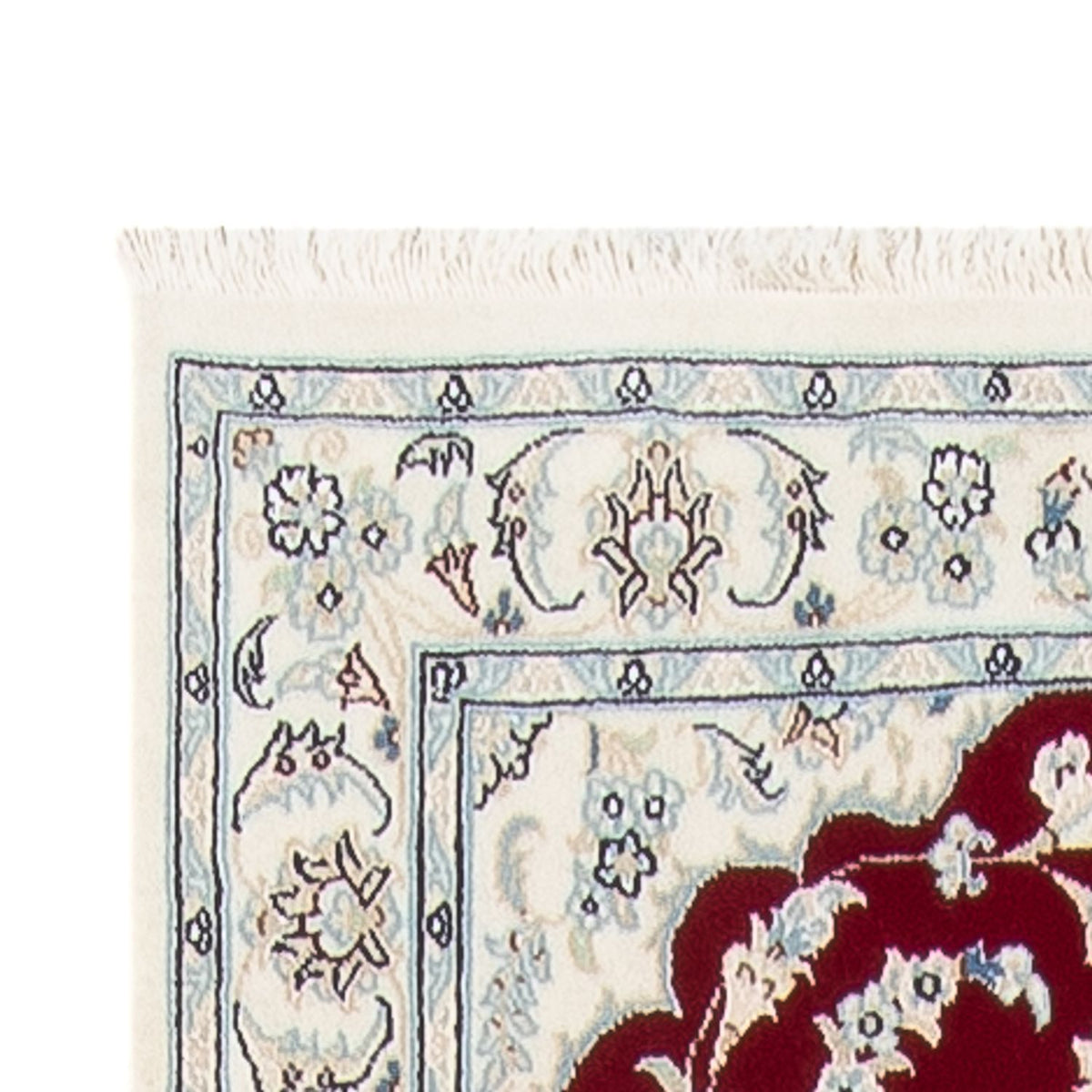 Nain - 6La Tappeto 87x347cm - Tappeto persiano - rosso
