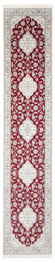 Läufer Perser - Nain - Premium - 393 x 90 cm - rot