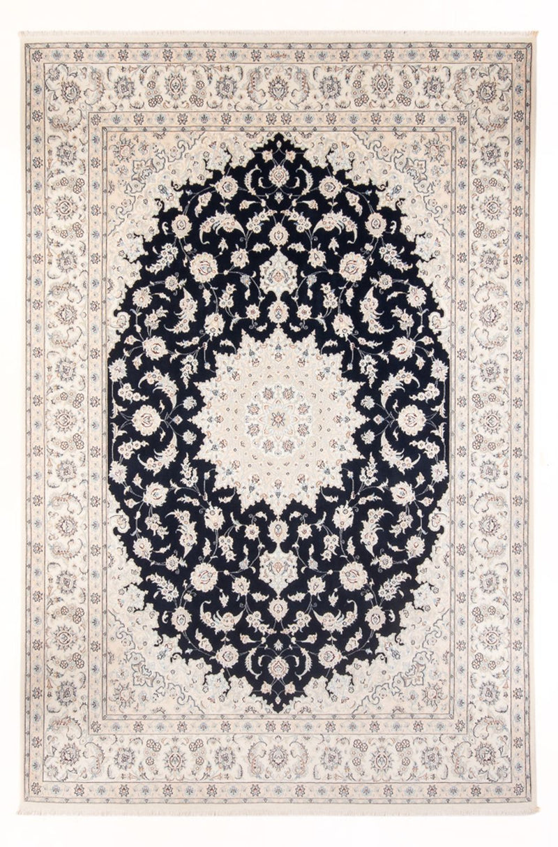 Perserteppich - Nain - Premium - 346 x 244 cm - dunkelblau