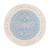 Nain Tapis 200x200cm - Tapis persan - bleu clair - Rond / Bleu clair / 200 x 200 cm Rond