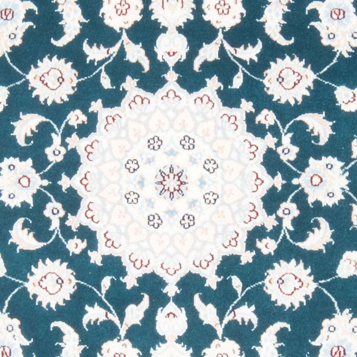 Läufer Perser - Nain - Royal - 200 x 81 cm - grün