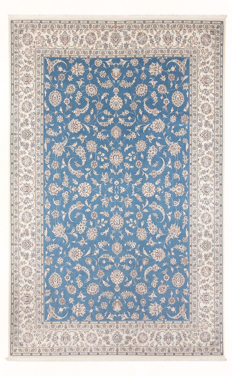 Perserteppich - Nain - Premium - 302 x 200 cm - hellblau