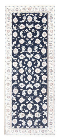 Tappeto corsia Tappeto Persero - Nain - Reale - 200 x 80 cm - blu scuro