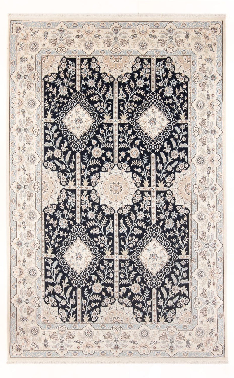 Perserteppich - Nain - Premium - 302 x 199 cm - dunkelblau