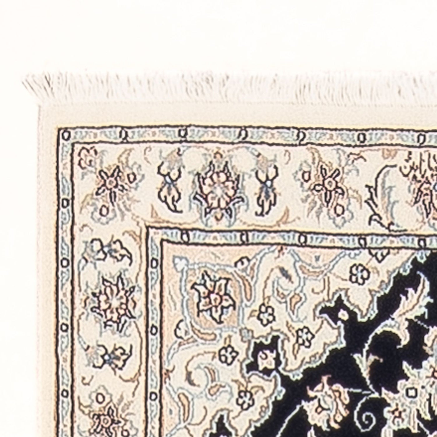 Läufer Perser - Nain - Premium - 245 x 80 cm - dunkelblau