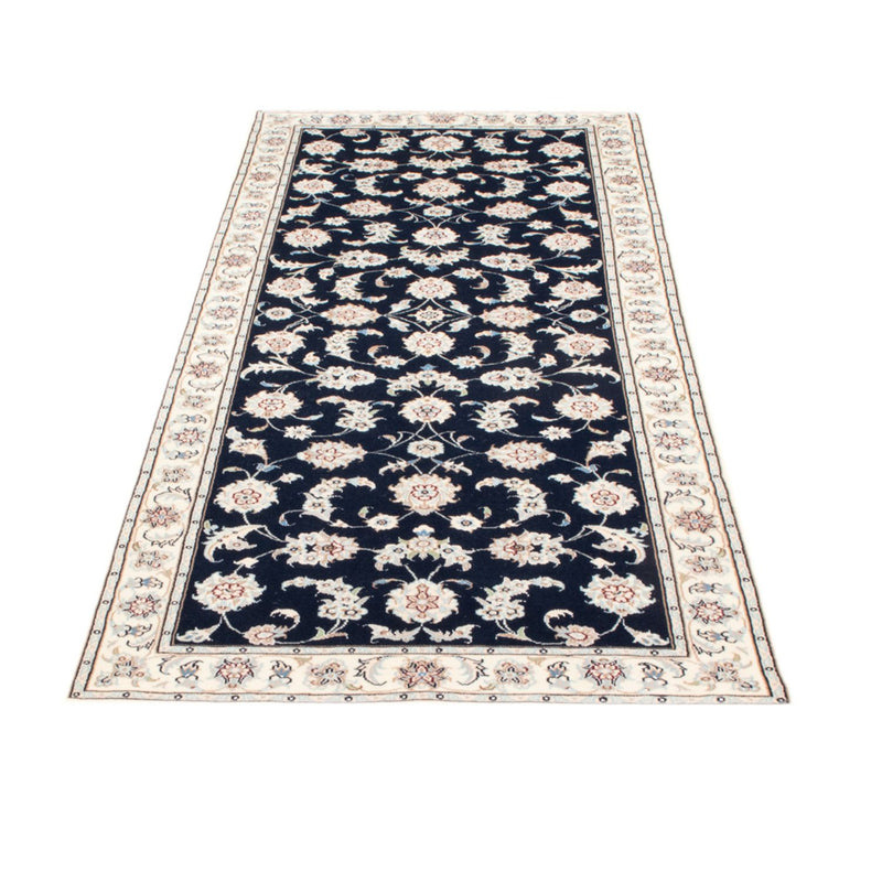 Läufer Perser - Nain - Royal - 205 x 78 cm - dunkelblau