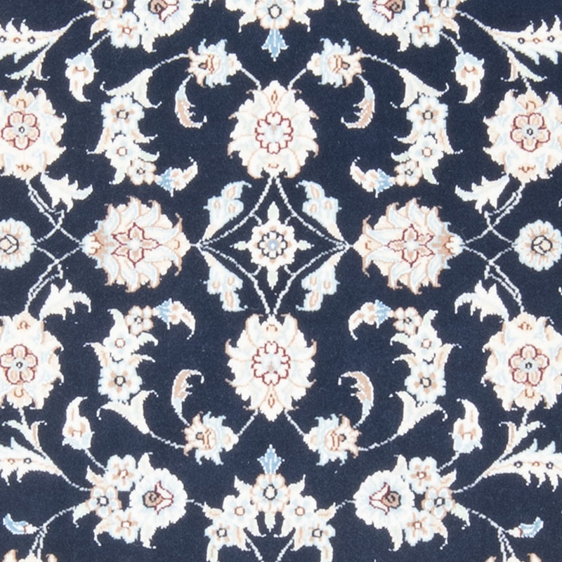 Läufer Perser - Nain - Royal - 205 x 80 cm - dunkelblau