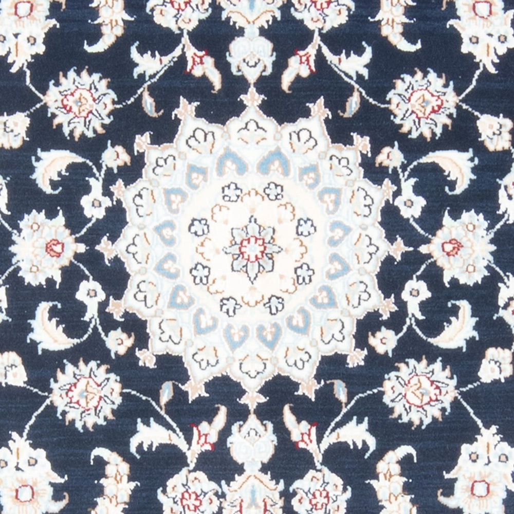 Läufer Perser - Nain - Royal - 196 x 79 cm - dunkelblau