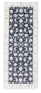 Läufer Perser - Nain - Royal - 202 x 78 cm - dunkelblau