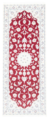 Tappeto corsia Tappeto Persero - Nain - Reale - 199 x 80 cm - rosso