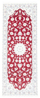 Läufer Perser - Nain - Royal - 199 x 80 cm - rot