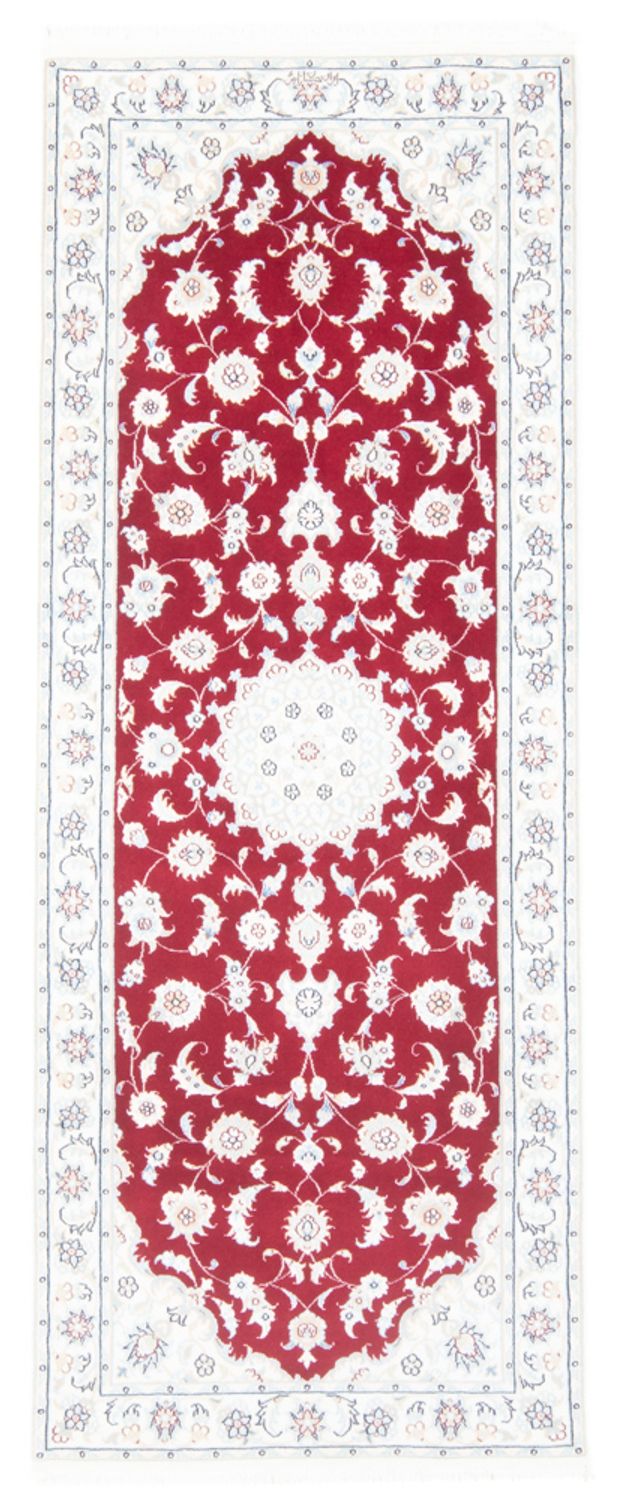 Läufer Perser - Nain - Royal - 199 x 80 cm - rot