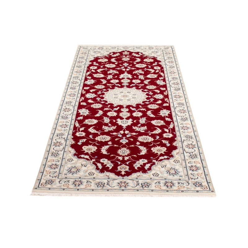 Läufer Perser - Nain - Royal - 199 x 80 cm - rot