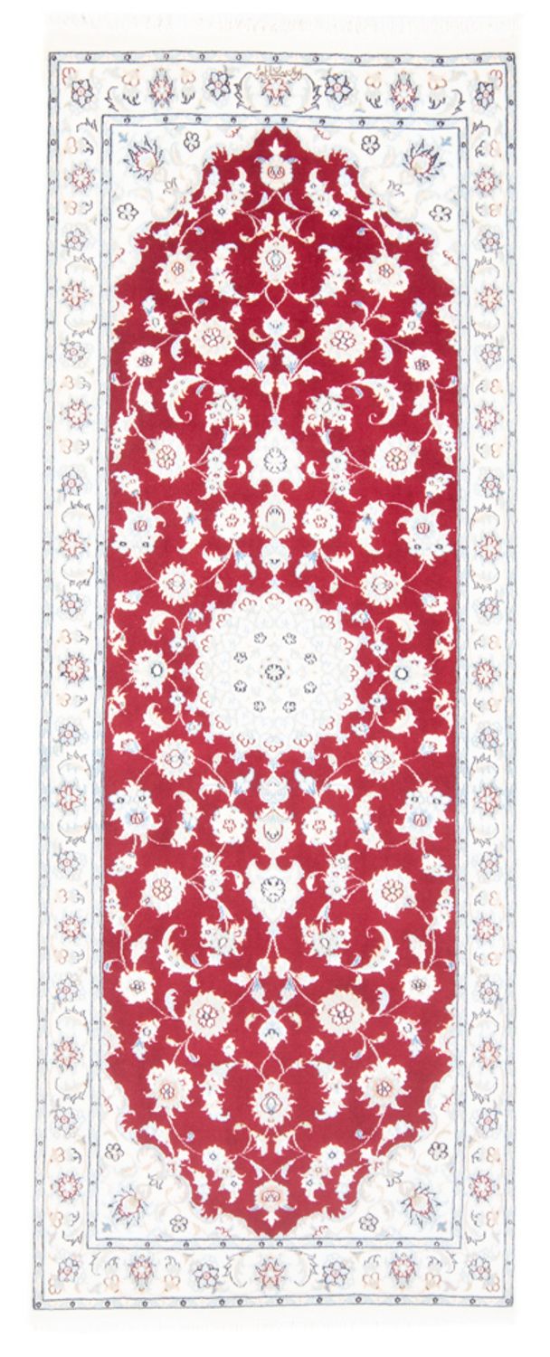 Läufer Perser - Nain - Royal - 206 x 80 cm - rot