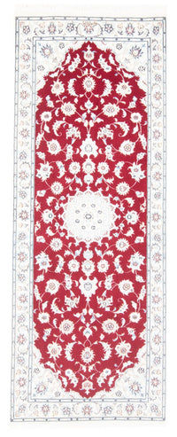 Tappeto corsia Tappeto Persero - Nain - Reale - 206 x 80 cm - rosso