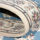 Läufer Perser - Nain - Royal - 197 x 82 cm - hellblau