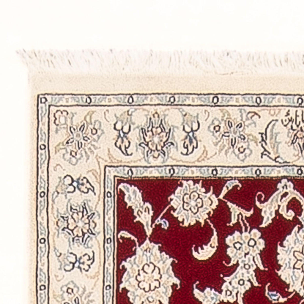 Läufer Perser - Nain - Premium - 248 x 82 cm - rot