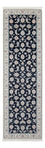 Läufer Perser - Nain - Premium - 248 x 82 cm - dunkelblau