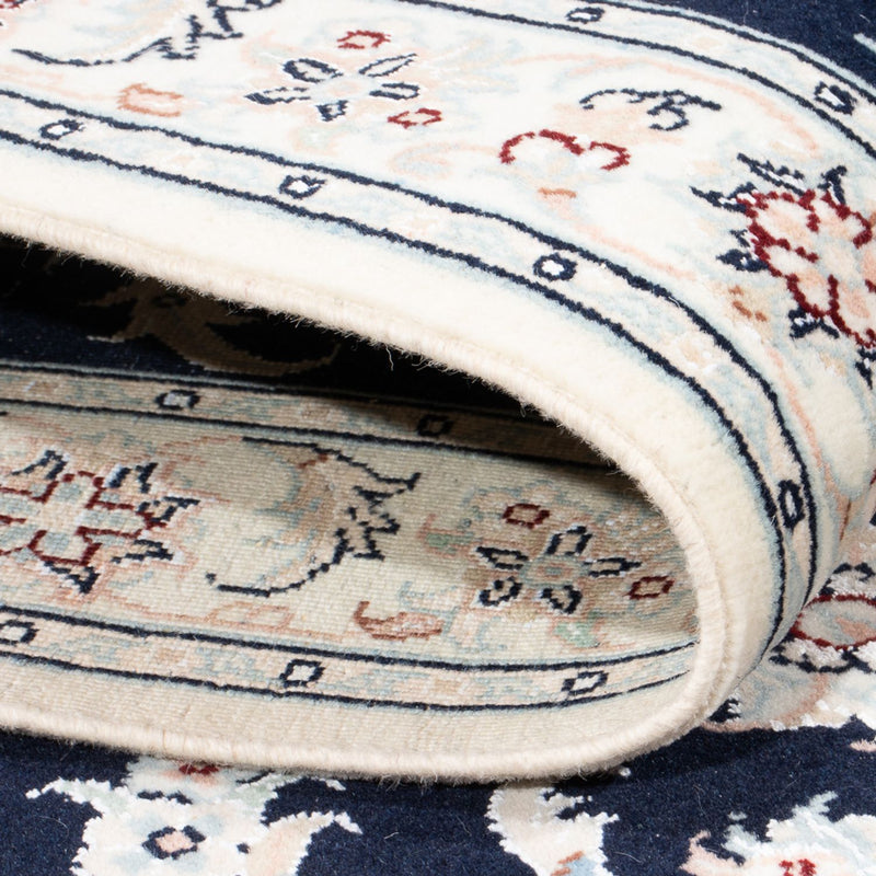 Läufer Perser - Nain - Premium - 248 x 82 cm - dunkelblau