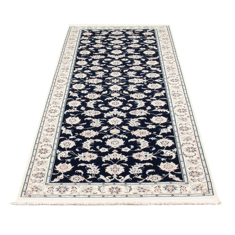 Läufer Perser - Nain - Premium - 248 x 83 cm - dunkelblau