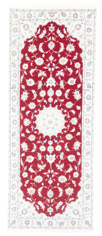 Tappeto corsia Tappeto Persero - Nain - Reale - 202 x 80 cm - rosso