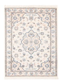 Tapis persan - Nain - 85 x 60 cm - crème