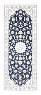 Läufer Perser - Nain - Royal - 200 x 80 cm - dunkelblau