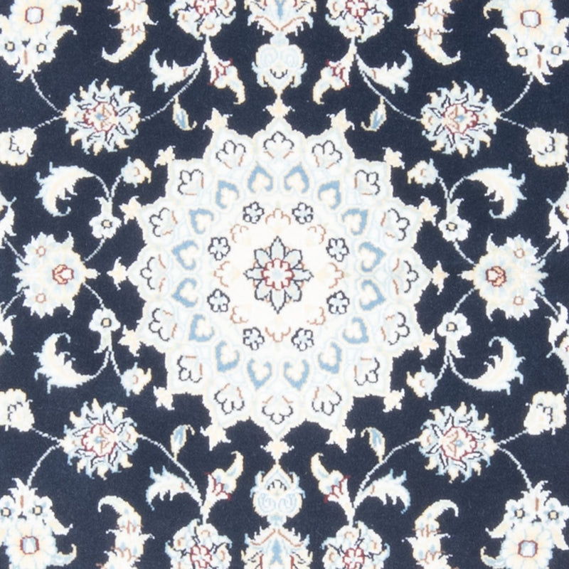 Läufer Perser - Nain - Royal - 203 x 81 cm - dunkelblau