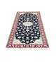 Läufer Perser - Nain - Royal - 203 x 81 cm - dunkelblau