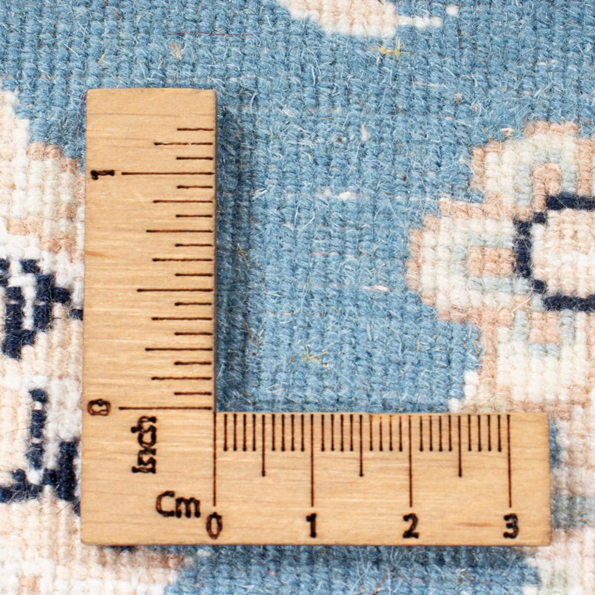 Läufer Perser - Nain - Royal - 200 x 80 cm - hellblau