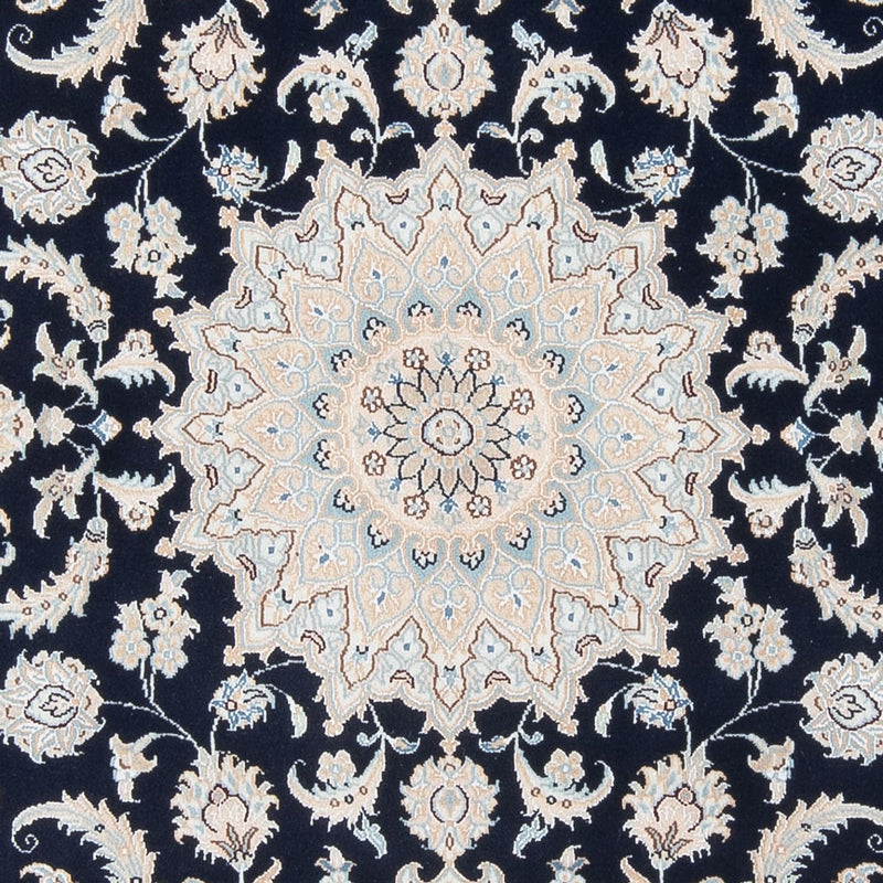Perserteppich - Nain - Premium - 198 x 150 cm - dunkelblau