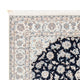 Perserteppich - Nain - Premium - 198 x 150 cm - dunkelblau
