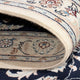 Läufer Perser - Nain - Premium - 388 x 88 cm - dunkelblau