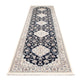 Läufer Perser - Nain - Premium - 388 x 88 cm - dunkelblau